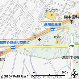 高知県高知市高須東町2-13周辺の地図