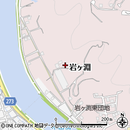 高知県高知市岩ヶ淵97周辺の地図