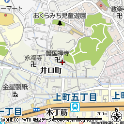 高知県高知市井口町133周辺の地図