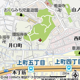 高知県高知市井口町179周辺の地図