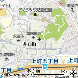 高知県高知市井口町148周辺の地図