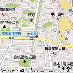 福岡県福岡市西区壱岐団地77周辺の地図