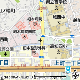 高知県高知市大膳町13周辺の地図