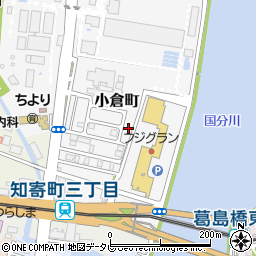高知県高知市小倉町10周辺の地図