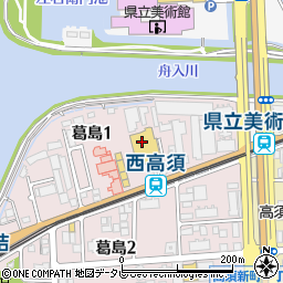 バンクリーニング　サニーマート高須店周辺の地図