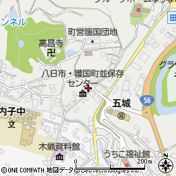 愛媛県喜多郡内子町城廻164周辺の地図