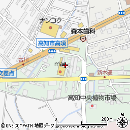 高知県高知市高須東町6周辺の地図