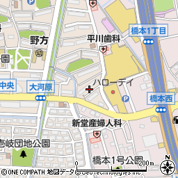 福岡県福岡市西区壱岐団地81周辺の地図