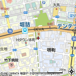 高知県　質屋組合連合会周辺の地図