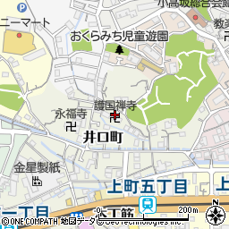 高知県高知市井口町周辺の地図