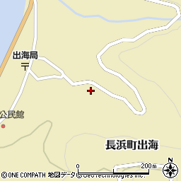 愛媛県大洲市長浜町出海甲1334周辺の地図