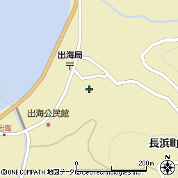 愛媛県大洲市長浜町出海甲1302周辺の地図