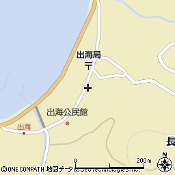 愛媛県大洲市長浜町出海甲1296周辺の地図