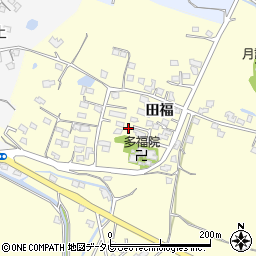 大分県豊後高田市田福3709-6周辺の地図