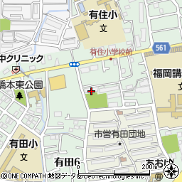 吟泉参番館周辺の地図