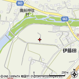 大分県中津市伊藤田周辺の地図
