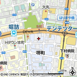 近畿日本ツーリスト株式会社　高知営業所周辺の地図