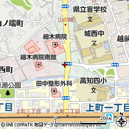 高知県高知市大膳町15周辺の地図