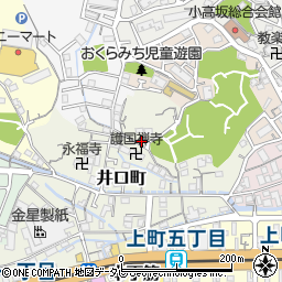 高知県高知市井口町149周辺の地図