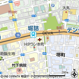 セブンイレブン高知本町１丁目店周辺の地図