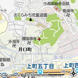 高知県高知市井口町174周辺の地図