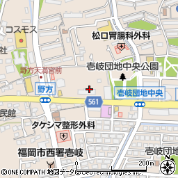 西日本鉄道株式会社　自動車事業本部・壱岐自動車営業所周辺の地図