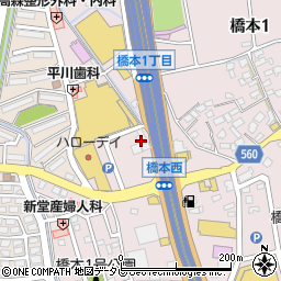 ほけんの窓口　福岡橋本店周辺の地図