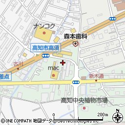 高知県高知市高須東町6-6周辺の地図
