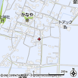 大分県宇佐市金屋822周辺の地図