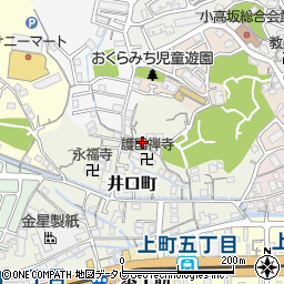 高知県高知市井口町153周辺の地図