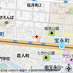高知記念病院周辺の地図