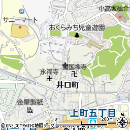 高知県高知市井口町115周辺の地図