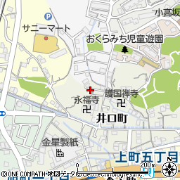 高知県高知市井口町113周辺の地図