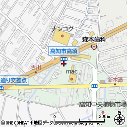 高知県高知市高須東町3-3周辺の地図