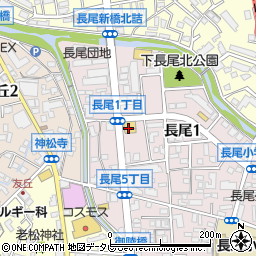 ＭＪ　長尾店周辺の地図