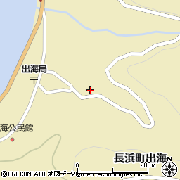 愛媛県大洲市長浜町出海甲1207周辺の地図