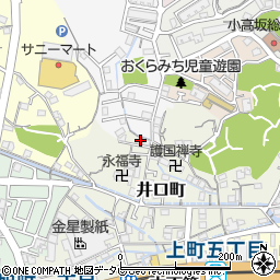 高知県高知市井口町114周辺の地図