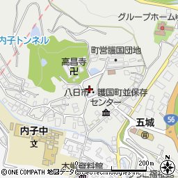 内子町護国駐車場第１駐車場周辺の地図
