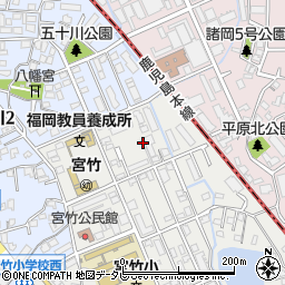 ＥＣＣジュニア宮竹教室周辺の地図
