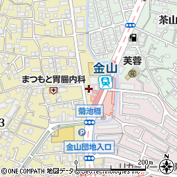 グリーンコープ七隈店周辺の地図