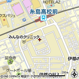〒819-1130 福岡県糸島市伊都の杜の地図