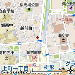 高知県司法書士会館周辺の地図