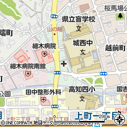 高知県高知市大膳町4-10周辺の地図