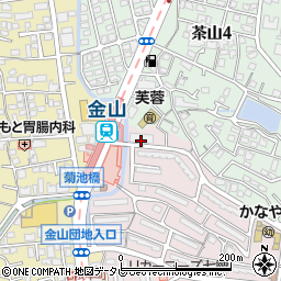 日本総合住生活　福岡支社周辺の地図