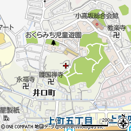 高知県高知市井口町168周辺の地図