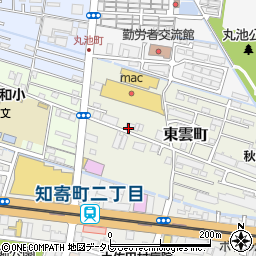 高知県高知市東雲町2周辺の地図