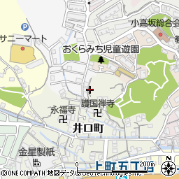 高知県高知市井口町154周辺の地図