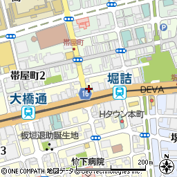 稲田良吉法律事務所周辺の地図