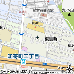 高知県高知市東雲町2-2周辺の地図