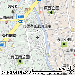 市営有田旭町住宅周辺の地図